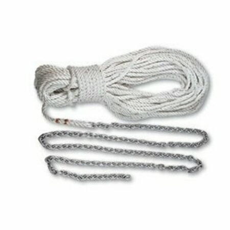 LEWMAR Anchor Rode 105', 15' of 1/4 in. Chain 100' of 5/16 in. Rope 69000331